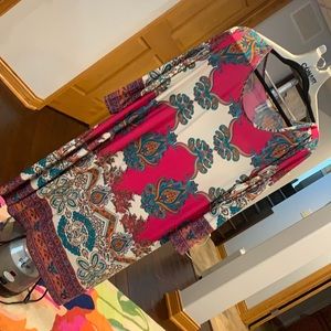 3/4 Sleeve Slip Dress